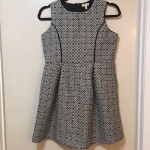 Monteau Girls Black/White Sleeveless Dress Sz XL